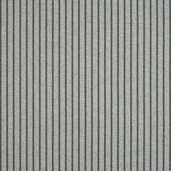 Icarus Fabric - Charcoal by black-grey striped woven fabric from Beaumont Textiles