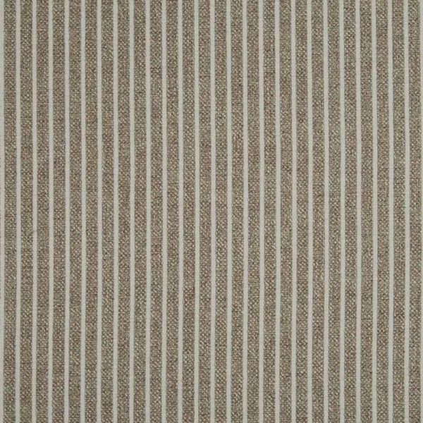 Icarus Fabric - Mocha by brown striped woven fabric from Beaumont Textiles