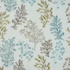 multicolour botanical embroideried fabric from Beaumont Textiles