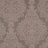 pink botanical embroideried fabric from Beaumont Textiles