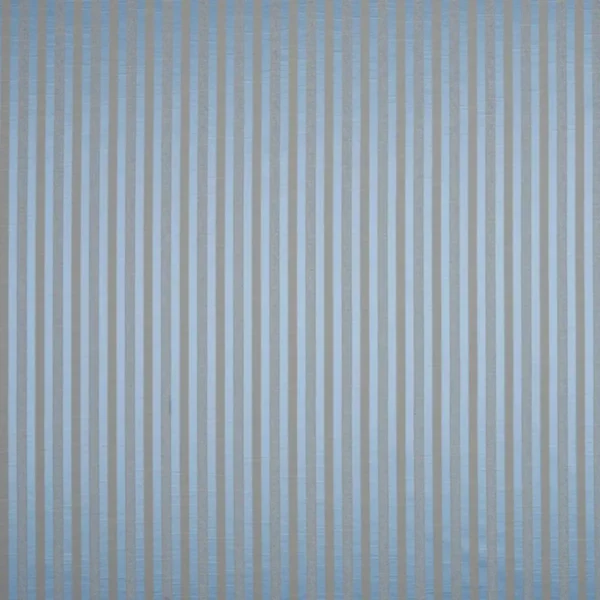 Kathleen Fabric - Coastal Blue by blue striped jacquard fabric from Beaumont Textiles