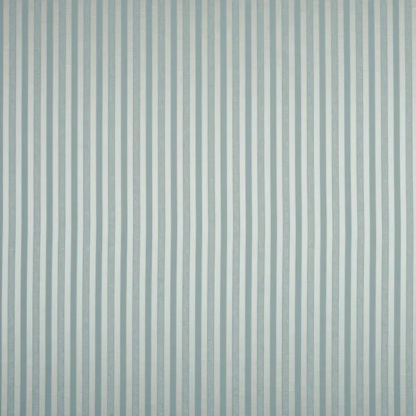 Kathleen Fabric - Duck Egg by blue striped jacquard fabric from Beaumont Textiles