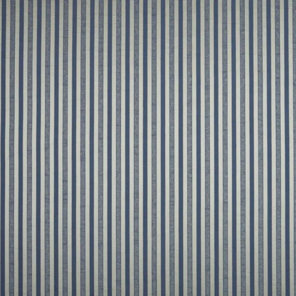 blue striped jacquard fabric from Beaumont Textiles