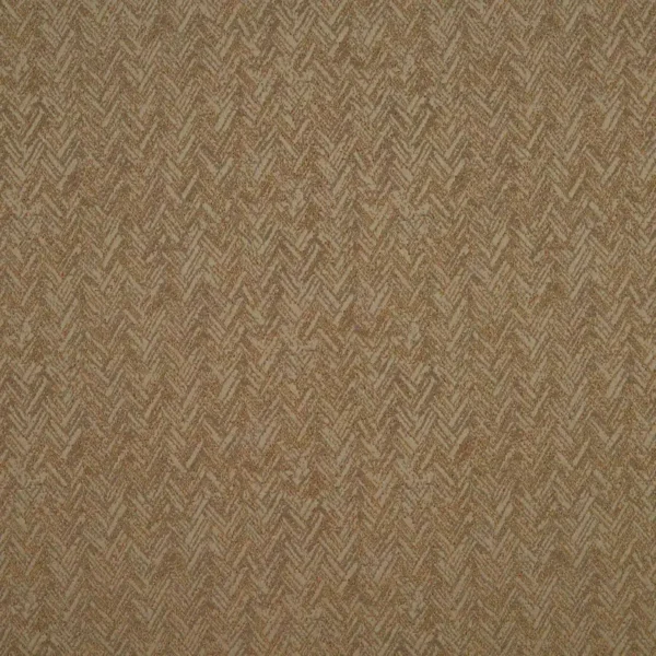 Keira Fabric - Gold by brown geometric jacquard fabric from Beaumont Textiles