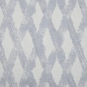 black-grey botanical velvet-chenille fabric from Beaumont Textiles