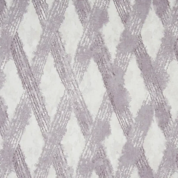 Knightley Fabric - Dusky Mauve by purple botanical velvet-chenille fabric from Beaumont Textiles