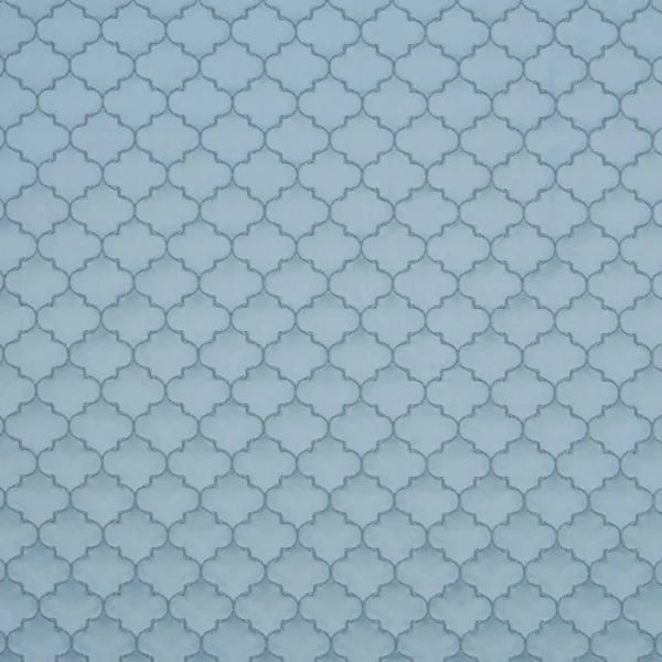 Megan Fabric - Duck Egg by blue geometric jacquard fabric from Beaumont Textiles