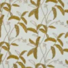 green botanical embroideried fabric from Beaumont Textiles
