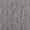 black-grey botanical woven fabric from Beaumont Textiles