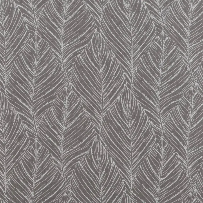 Minska Fabric - Charcoal swatch