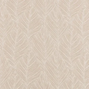 neutral botanical woven fabric from Beaumont Textiles