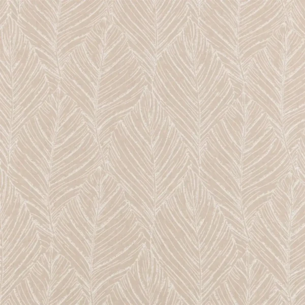 Minska Fabric - Sand by neutral botanical woven fabric from Beaumont Textiles