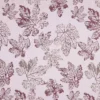 purple botanical embroideried fabric from Beaumont Textiles