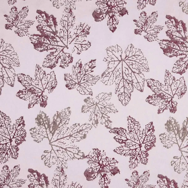 Miracle Fabric - Magenta by purple botanical embroideried fabric from Beaumont Textiles