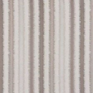 white striped cotton fabric from Beaumont Textiles