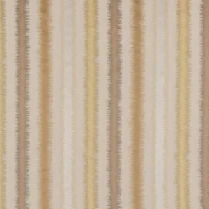yellow striped cotton fabric from Beaumont Textiles