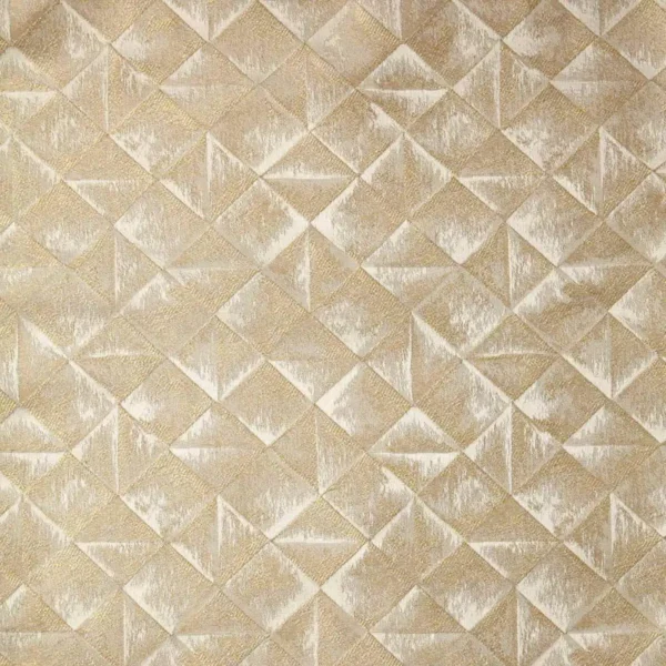 brown geometric jacquard fabric from Beaumont Textiles