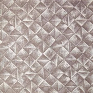 purple geometric jacquard fabric from Beaumont Textiles