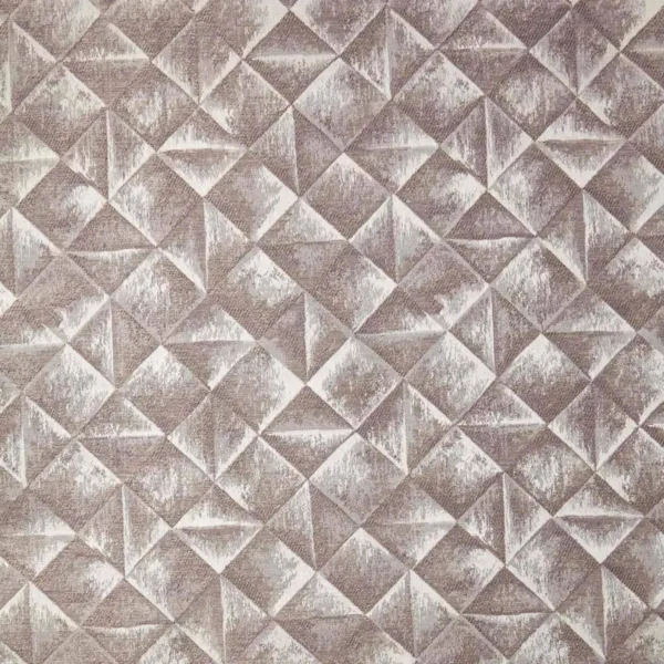 Moonlight Fabric - Lavender by purple geometric jacquard fabric from Beaumont Textiles