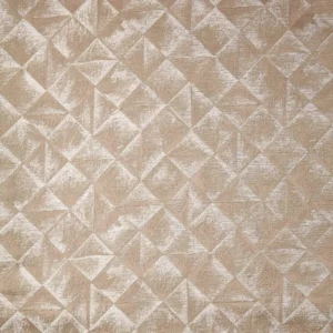 black-grey geometric jacquard fabric from Beaumont Textiles
