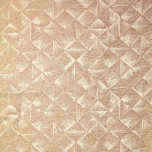 brown geometric jacquard fabric from Beaumont Textiles