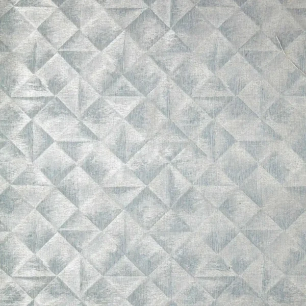 green geometric jacquard fabric from Beaumont Textiles