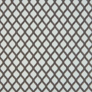 black-grey geometric embroideried fabric from Beaumont Textiles