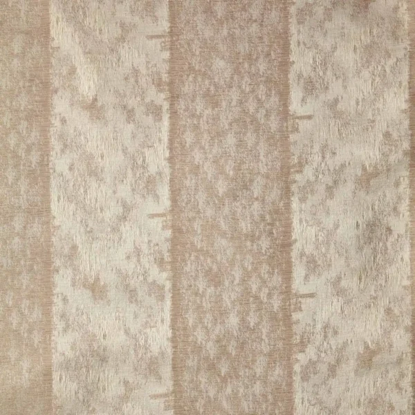 brown striped jacquard fabric from Beaumont Textiles