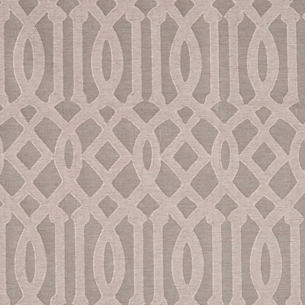 Navajo Fabric - Dusky Pink by pink geometric embroideried fabric from Beaumont Textiles