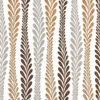 brown botanical jacquard fabric from Beaumont Textiles