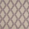 purple geometric embroideried fabric from Beaumont Textiles