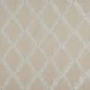 black-grey geometric embroideried fabric from Beaumont Textiles