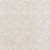 black-grey botanical woven fabric from Beaumont Textiles