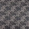 black-grey botanical jacquard fabric from Beaumont Textiles