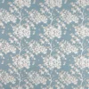 blue botanical jacquard fabric from Beaumont Textiles