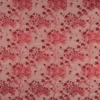 pink botanical jacquard fabric from Beaumont Textiles