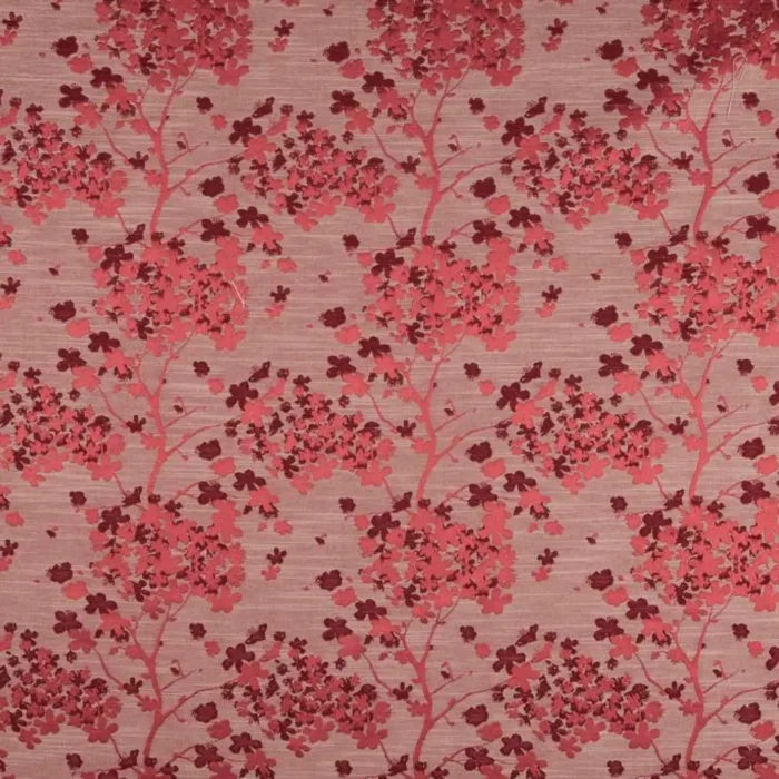 Darcey Fabric - Raspberry swatch