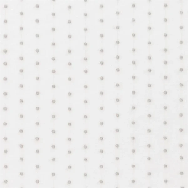 Lagom Fabric - Linen by white spotted embroideried fabric from Beaumont Textiles