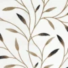 neutral botanical embroideried fabric from Beaumont Textiles