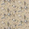 neutral botanical cotton fabric from Beaumont Textiles