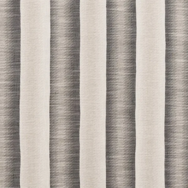 Sporslinje Fabric - Charcoal by black-grey striped woven fabric from Beaumont Textiles