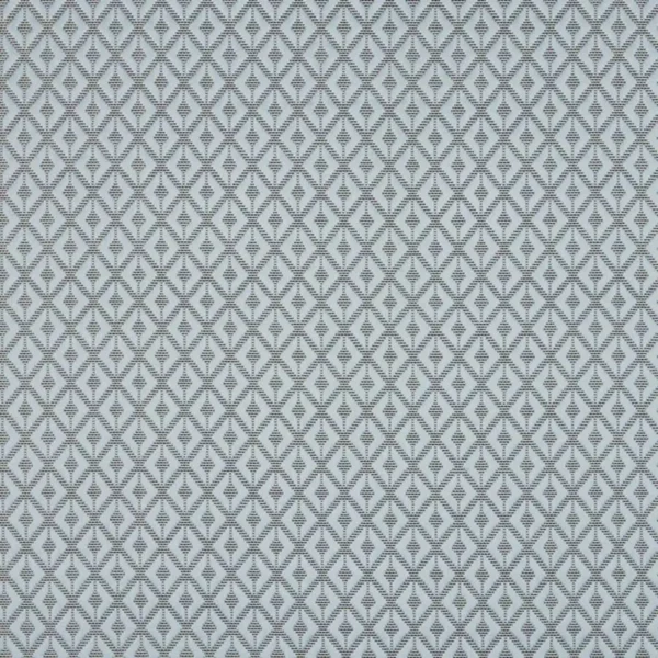 Taylor Fabric - Duck Egg by blue geometric jacquard fabric from Beaumont Textiles