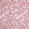 pink botanical jacquard fabric from Beaumont Textiles