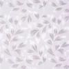 black-grey botanical jacquard fabric from Beaumont Textiles