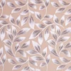 brown botanical jacquard fabric from Beaumont Textiles