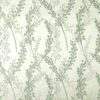 green botanical jacquard fabric from Beaumont Textiles