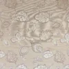 neutral botanical jacquard fabric from Beaumont Textiles