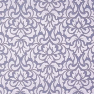 black-grey botanical jacquard fabric from Beaumont Textiles