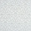 black-grey botanical jacquard fabric from Beaumont Textiles