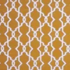 yellow geometric jacquard fabric from Beaumont Textiles